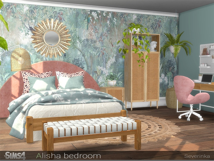 Alisha Bedroom CC for TS4