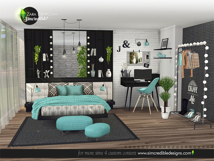 Sims 4 Male Bedroom Ccs Cctv Mod