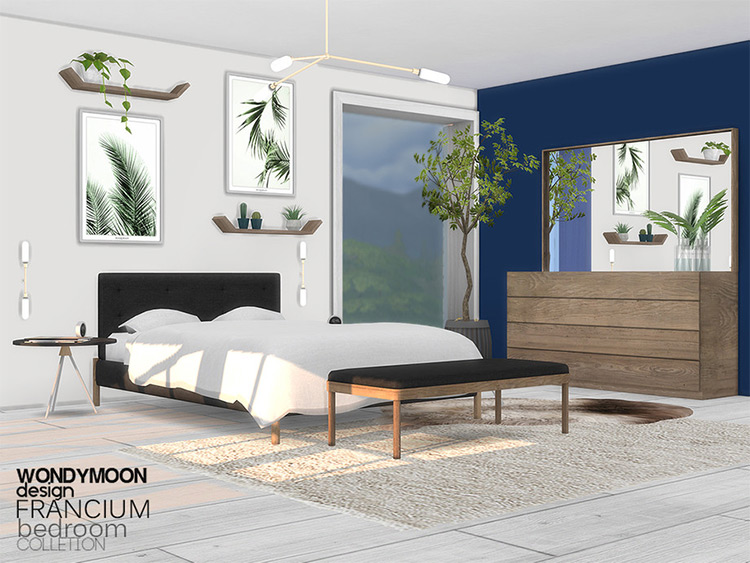 Francium Bedroom CC Set