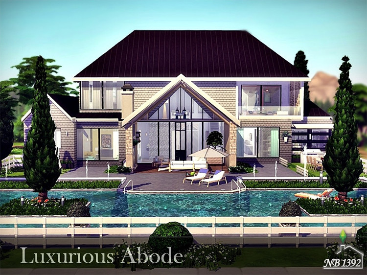 cool house ideas sims 4