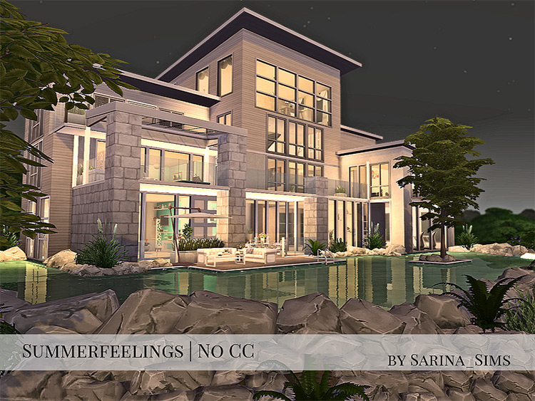 modern house sims 4 download