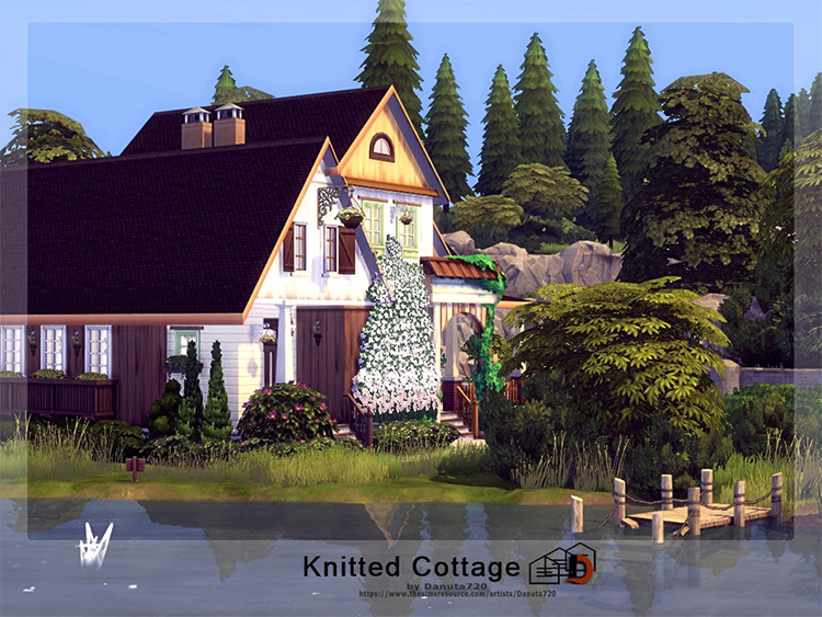 the sims 4 cottage living house download