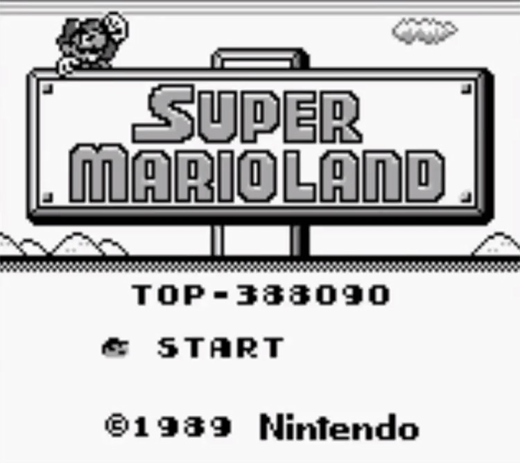 Super Mario Land 1989 Screenshot