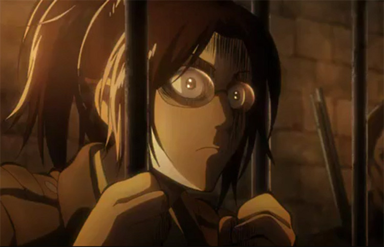 Hange Zoë Attack on Titan anime