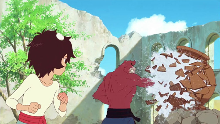 The Boy and the Beast anime screenshot