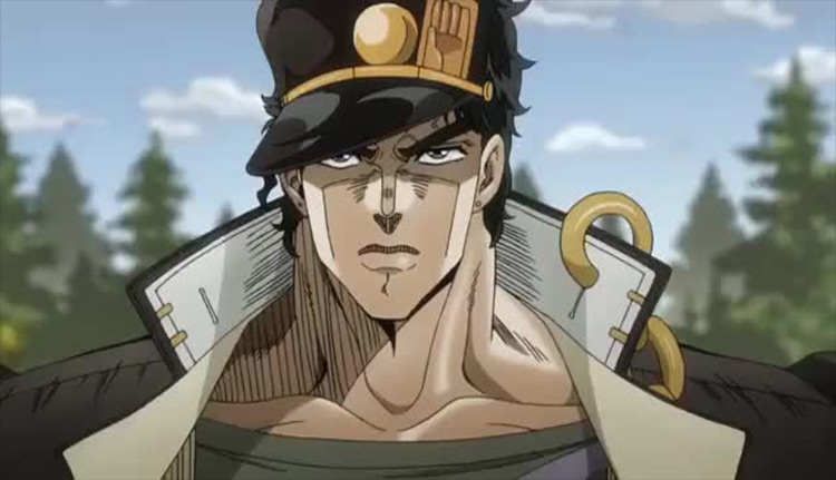 Joutarou Kuujou from JoJo's Bizarre Adventure: Stardust Crusaders