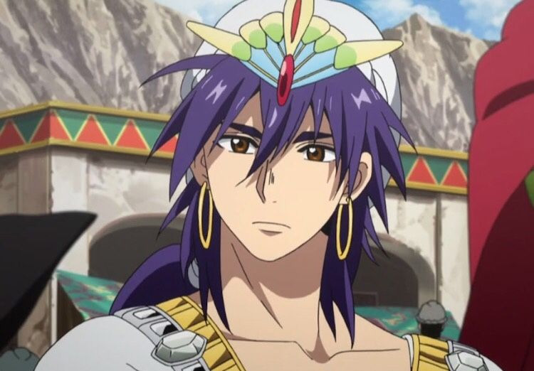 Sinbad from Magi: The Labyrinth of Magic anime