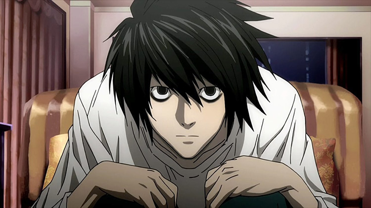 L from Death Note anime