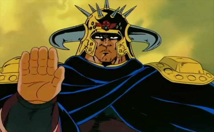 El anime Raoh Fist of the North Star