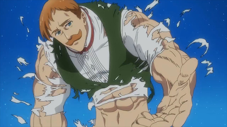 Escanor from The Seven Deadly Sins anime