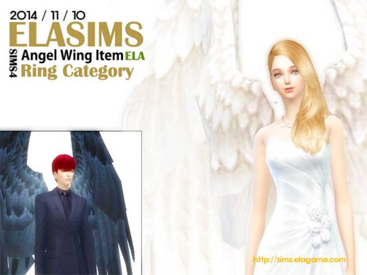 ElaSims Angel Wings CC