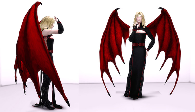 Sims 4  Custom Wings CC   Mods  All Free    FandomSpot - 51