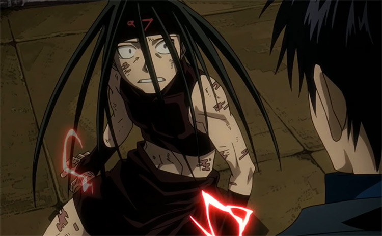 Envy in Fullmetal Alchemist: Brotherhood anime