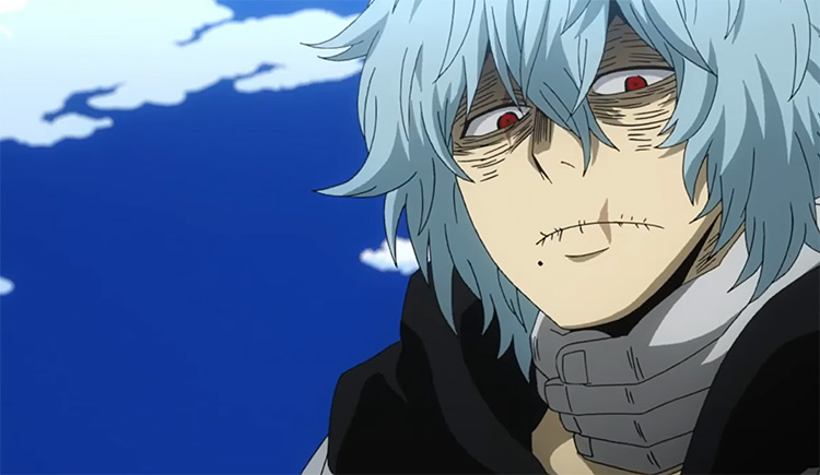 Tomura Shigaraki in Boku no Hero Academia anime