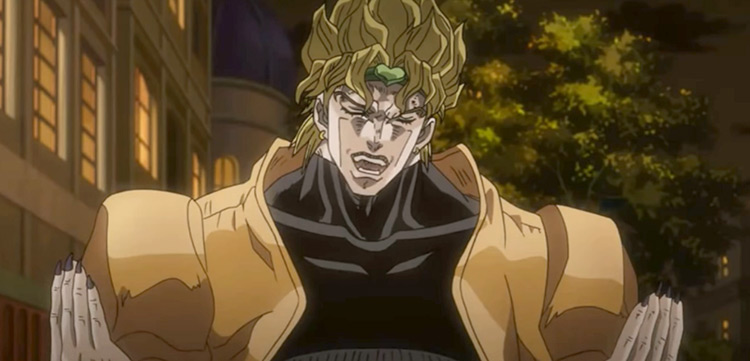 Dio Brando in JoJo’s Bizarre Adventure anime