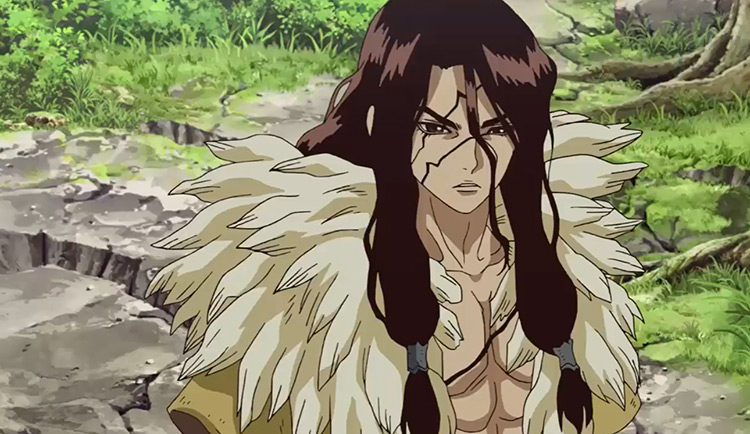 Tsukasa Shishiou villain in Dr. Stone anime