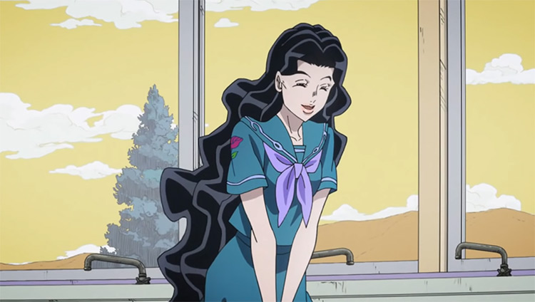 Yukako Yamagishi in JoJo's Bizarre Adventure