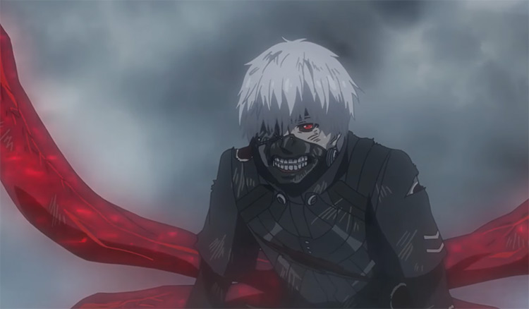 Ken Kaneki in Tokyo Ghoul screenshot