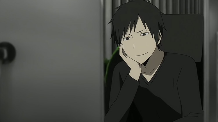 Izaya Orihara in Durarara! anime