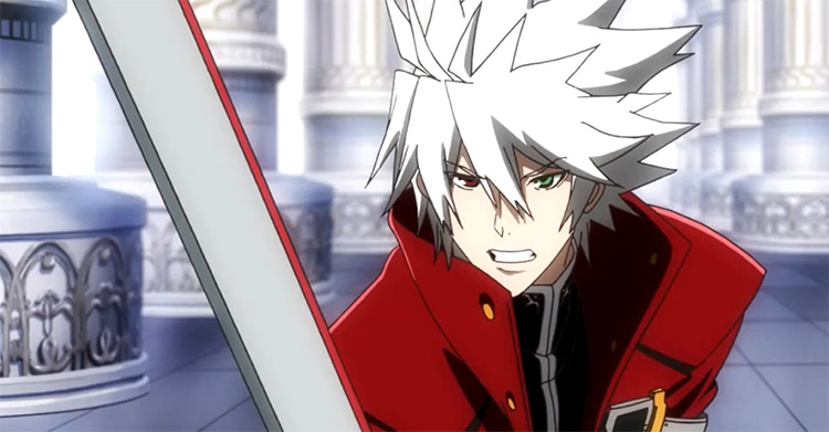 Ragna the Bloodedge in BlazBlue: Alter Memory anime