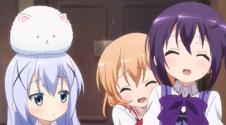 Girls in Gochuumon wa Usagi Desu ka?