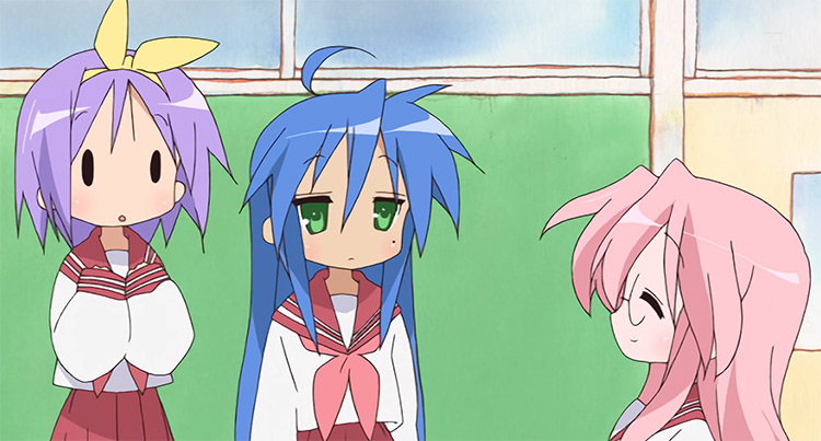 Cute girls in - Lucky Star Anime