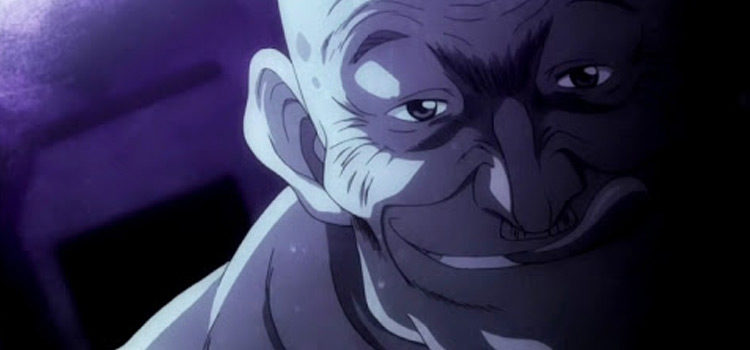 Gisuke Sasaki dark shadowy anime screenshot