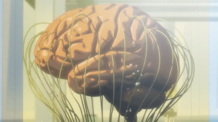 The Sybil System brain form in Psycho-Pass anime