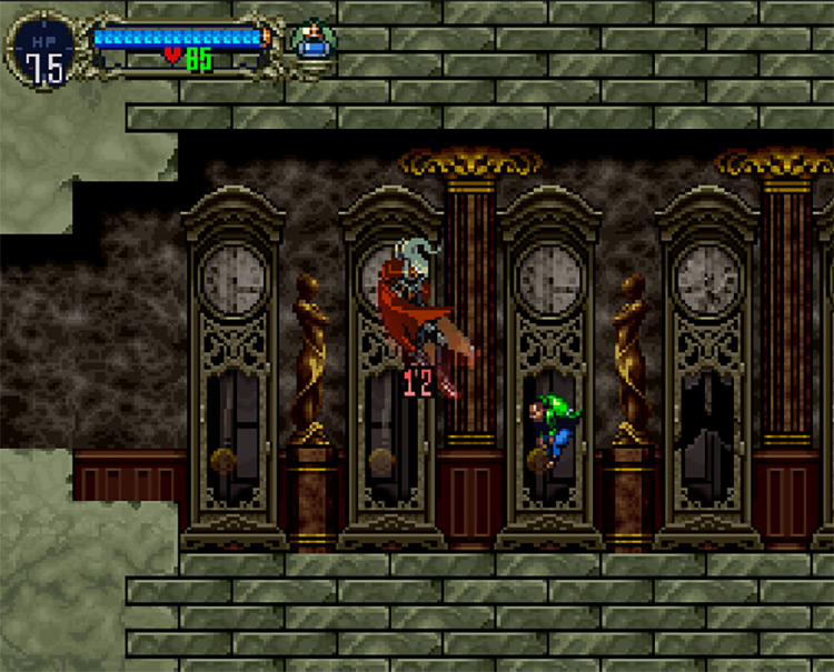 Castlevania: Symphony of the Night – HardType (PSX) Game screenshot