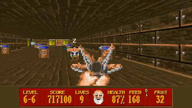 Super 3D Noah’s Ark SNES gameplay screenshot