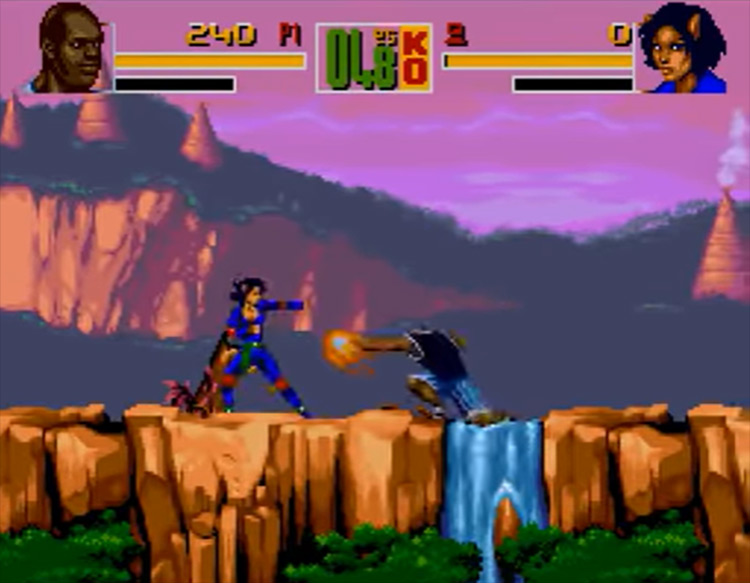 Shaq Fu SNES game screenshot