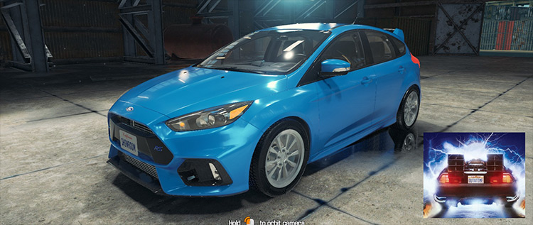 2017 Ford Focus RS mod for Car Mechanic Simulator 2018