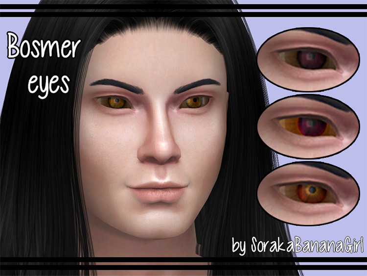 Bosmer Eyes Sims 4 CC