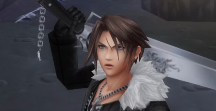 Squall Leonhart FF7 screenshot