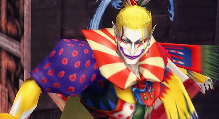 Kefka Palazzo Final Fantasy character screenshot