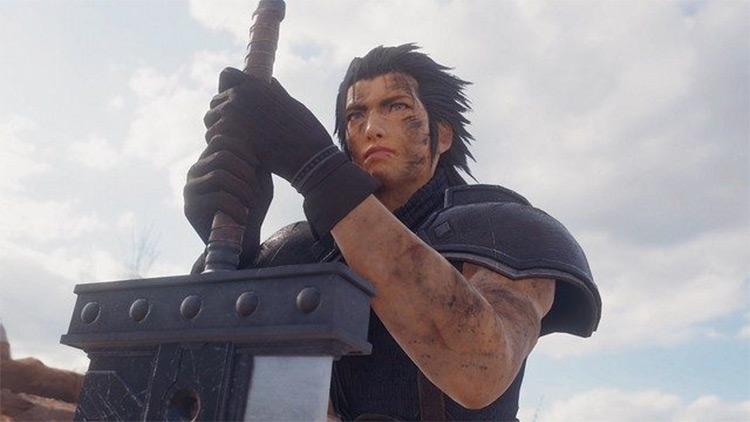 Zack Fair from FF7 screenshot