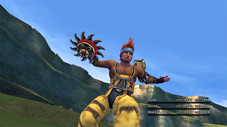 Wakka FFX character screenshot