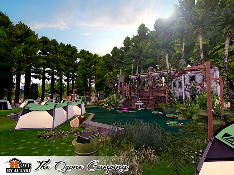 The Ozone Camping Sims 4 Camping Mod