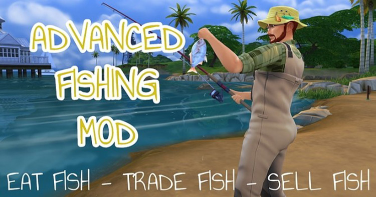 Advanced Fishing Mod Sims 4 Camping Mod