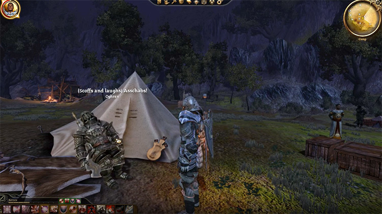 Dragon Age Origins gameplay screenshot