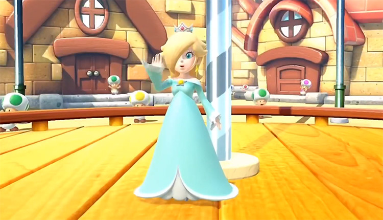 Rosalina Mario Character game screenshot