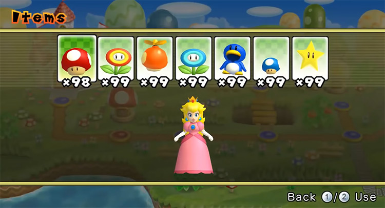 Peach Mario Character game screenshot