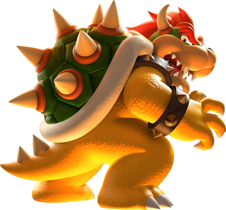 Bowser Mario Character artwork