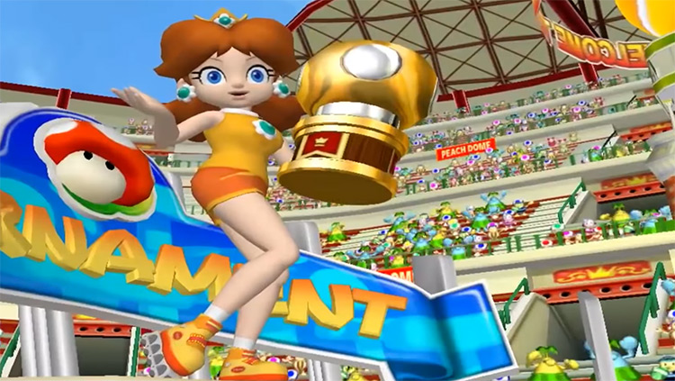 Daisy Mario Land game screenshot