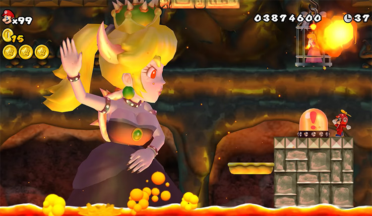 Bowsette Mario Character game screenshot