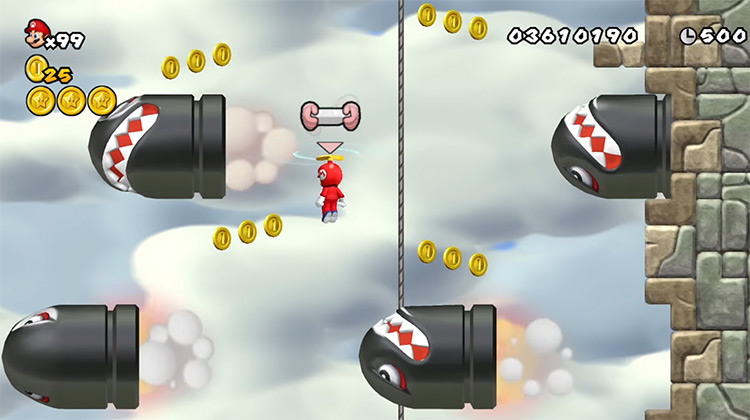 Bullet Bill Mario Bros game screenshot