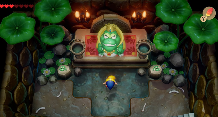 Wart Mario Character game screenshot