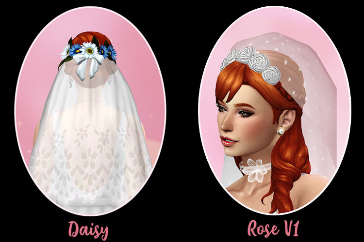 sims 4 mod female wedding hair