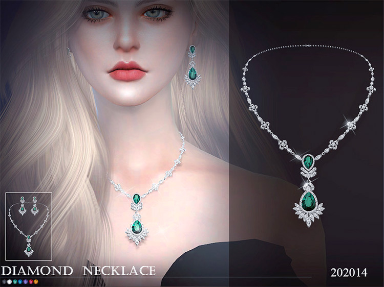 LL Necklace 202014 Sims 4 CC