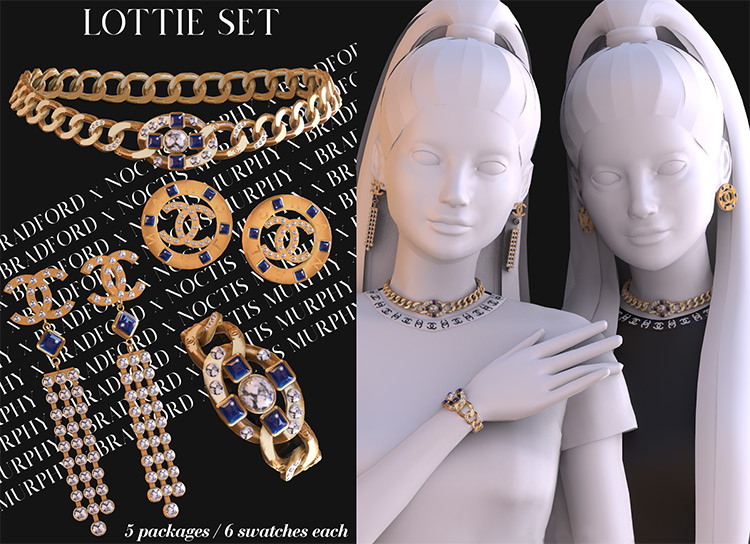 Sims 4 Jewelry Mods   CC Packs  Earrings  Necklaces   More   FandomSpot - 88